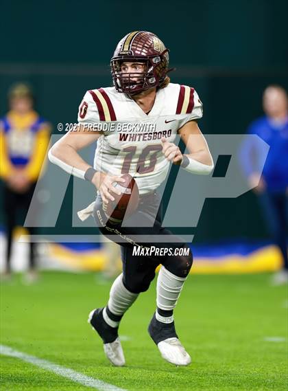 Thumbnail 2 in Whitesboro vs. Brock (UIL 3A D1 Quarterfinal) photogallery.