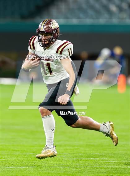 Thumbnail 2 in Whitesboro vs. Brock (UIL 3A D1 Quarterfinal) photogallery.