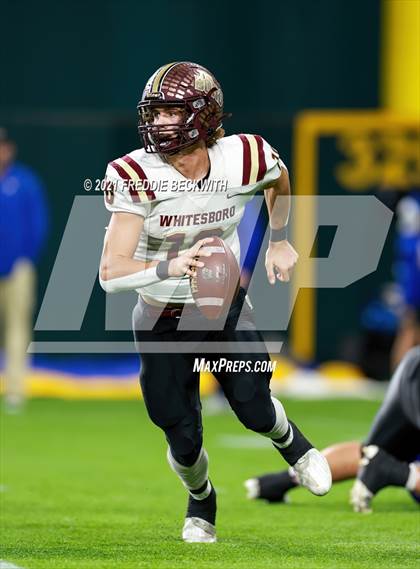 Thumbnail 3 in Whitesboro vs. Brock (UIL 3A D1 Quarterfinal) photogallery.
