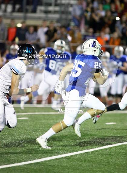 Thumbnail 3 in Eisenhower @ Andover (KSHSAA 5A Playoff) photogallery.