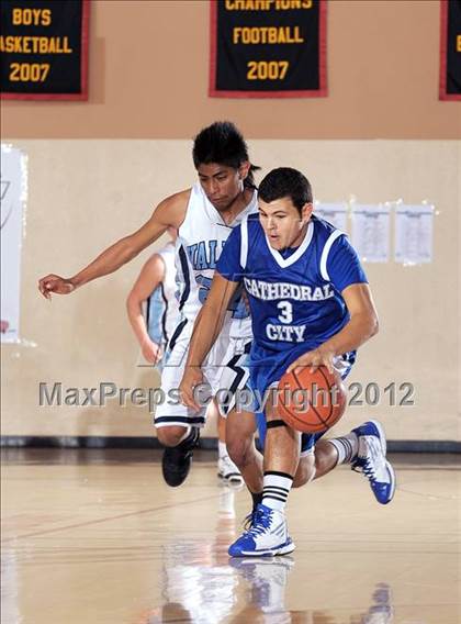 Thumbnail 2 in Valley vs. Cathedral City (MaxPreps Holiday Classic) photogallery.