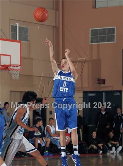 Thumbnail 3 in Valley vs. Cathedral City (MaxPreps Holiday Classic) photogallery.