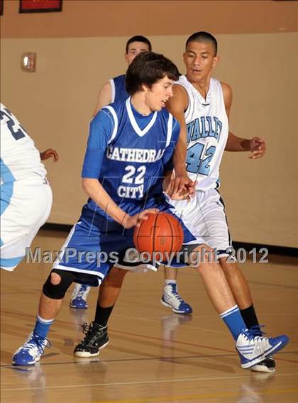 Thumbnail 3 in Valley vs. Cathedral City (MaxPreps Holiday Classic) photogallery.