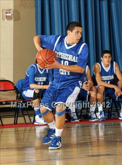 Thumbnail 1 in Valley vs. Cathedral City (MaxPreps Holiday Classic) photogallery.