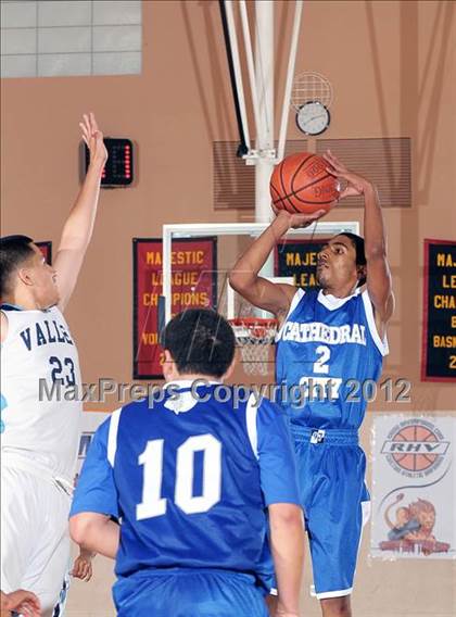 Thumbnail 2 in Valley vs. Cathedral City (MaxPreps Holiday Classic) photogallery.