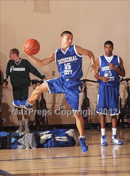 Thumbnail 2 in Valley vs. Cathedral City (MaxPreps Holiday Classic) photogallery.