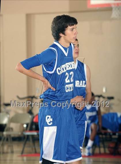 Thumbnail 3 in Valley vs. Cathedral City (MaxPreps Holiday Classic) photogallery.