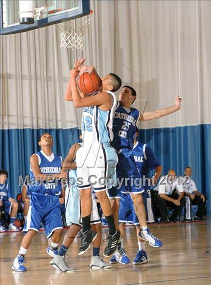 Thumbnail 3 in Valley vs. Cathedral City (MaxPreps Holiday Classic) photogallery.
