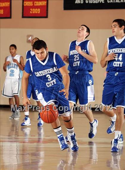 Thumbnail 2 in Valley vs. Cathedral City (MaxPreps Holiday Classic) photogallery.
