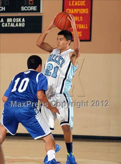 Thumbnail 2 in Valley vs. Cathedral City (MaxPreps Holiday Classic) photogallery.