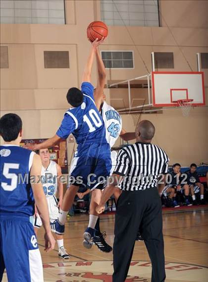 Thumbnail 1 in Valley vs. Cathedral City (MaxPreps Holiday Classic) photogallery.