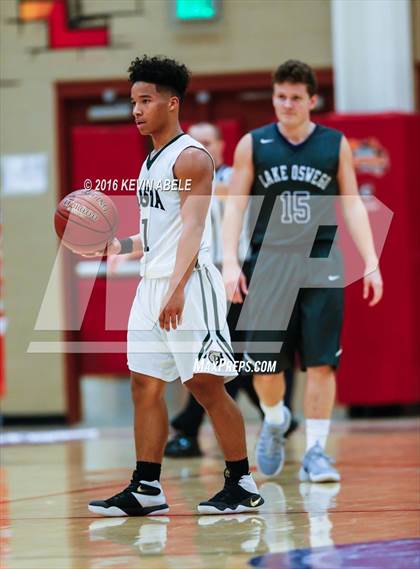 Thumbnail 2 in Basha vs Lake Oswego (Hoophall West Invitational) photogallery.