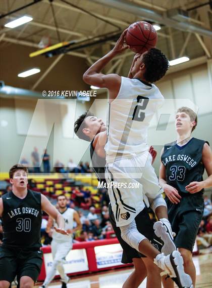 Thumbnail 3 in Basha vs Lake Oswego (Hoophall West Invitational) photogallery.