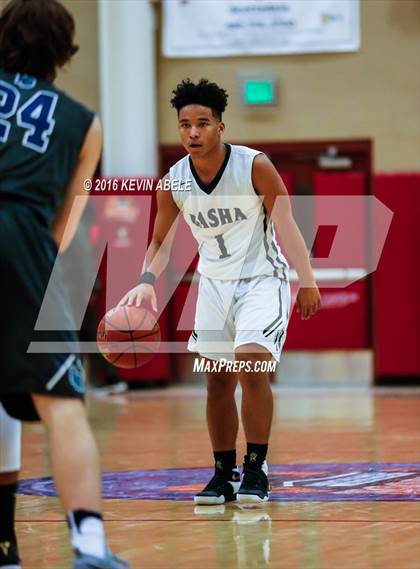 Thumbnail 1 in Basha vs Lake Oswego (Hoophall West Invitational) photogallery.