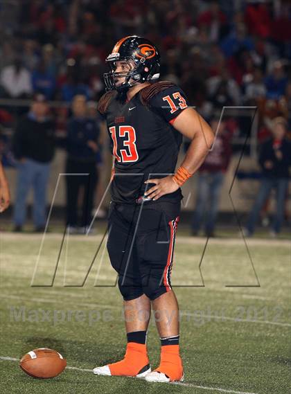 Thumbnail 3 in Gilmer vs. Henderson (UIL 3A Division 2 Quarterfinal Playoff) photogallery.