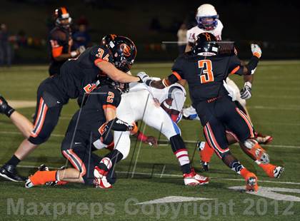 Thumbnail 2 in Gilmer vs. Henderson (UIL 3A Division 2 Quarterfinal Playoff) photogallery.