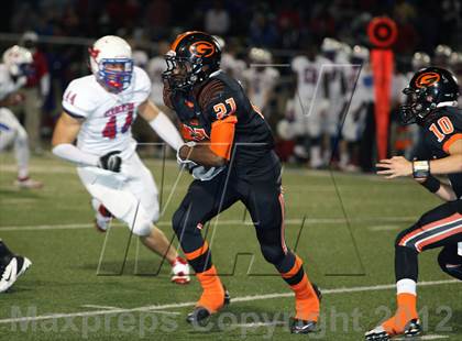 Thumbnail 1 in Gilmer vs. Henderson (UIL 3A Division 2 Quarterfinal Playoff) photogallery.