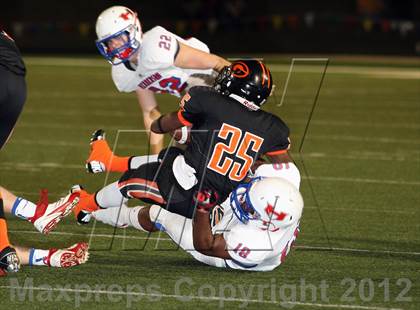 Thumbnail 3 in Gilmer vs. Henderson (UIL 3A Division 2 Quarterfinal Playoff) photogallery.