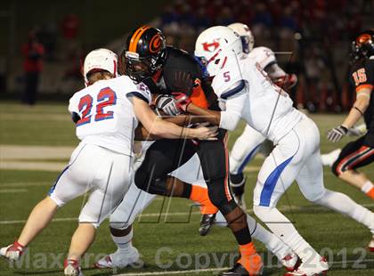 Thumbnail 3 in Gilmer vs. Henderson (UIL 3A Division 2 Quarterfinal Playoff) photogallery.