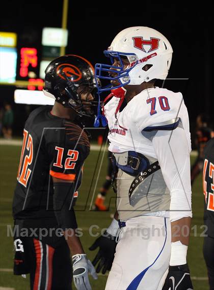 Thumbnail 3 in Gilmer vs. Henderson (UIL 3A Division 2 Quarterfinal Playoff) photogallery.