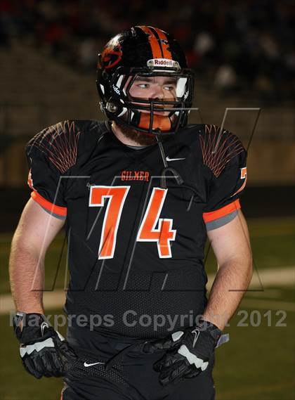 Thumbnail 3 in Gilmer vs. Henderson (UIL 3A Division 2 Quarterfinal Playoff) photogallery.