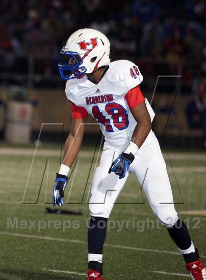 Thumbnail 3 in Gilmer vs. Henderson (UIL 3A Division 2 Quarterfinal Playoff) photogallery.