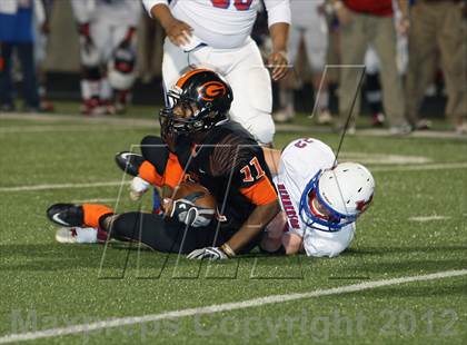 Thumbnail 2 in Gilmer vs. Henderson (UIL 3A Division 2 Quarterfinal Playoff) photogallery.