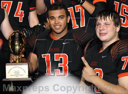 Thumbnail 1 in Gilmer vs. Henderson (UIL 3A Division 2 Quarterfinal Playoff) photogallery.