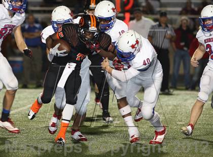 Thumbnail 1 in Gilmer vs. Henderson (UIL 3A Division 2 Quarterfinal Playoff) photogallery.