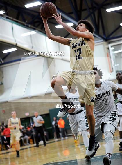 Thumbnail 1 in Westbury vs Baldwin (Section 8 Class AA Semifinal Playoff) photogallery.