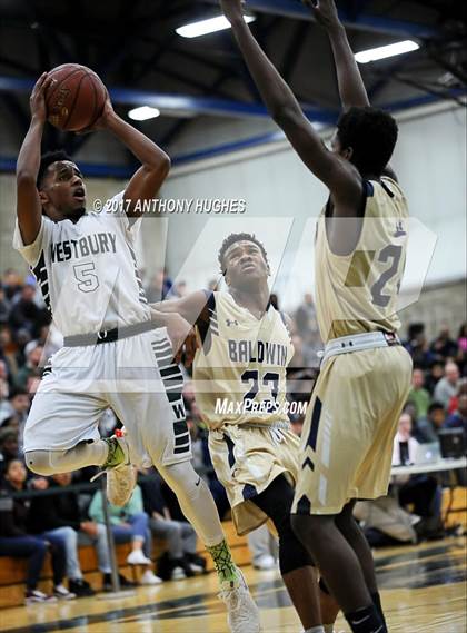 Thumbnail 2 in Westbury vs Baldwin (Section 8 Class AA Semifinal Playoff) photogallery.