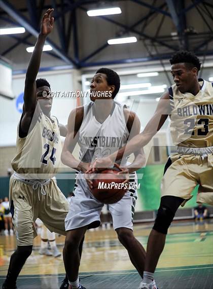 Thumbnail 1 in Westbury vs Baldwin (Section 8 Class AA Semifinal Playoff) photogallery.