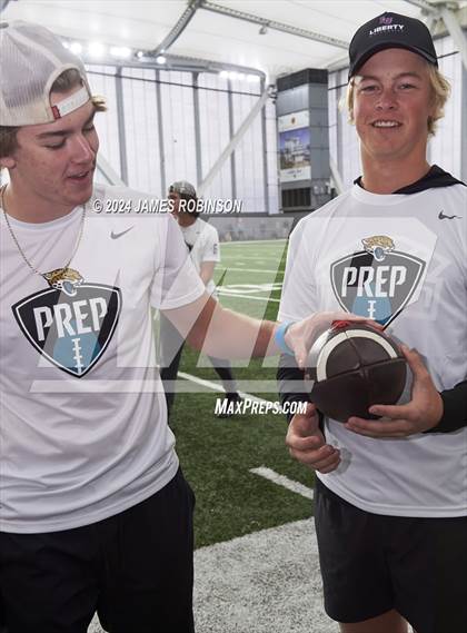 Thumbnail 1 in Jaguars QB Skills Challenge photogallery.