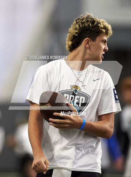 Thumbnail 1 in Jaguars QB Skills Challenge photogallery.