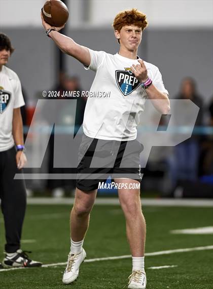 Thumbnail 2 in Jaguars QB Skills Challenge photogallery.