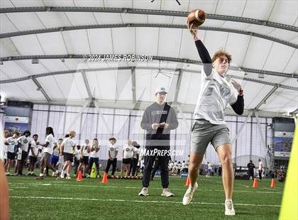 Thumbnail 2 in Jaguars QB Skills Challenge photogallery.