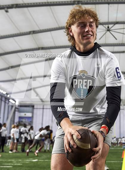 Thumbnail 2 in Jaguars QB Skills Challenge photogallery.