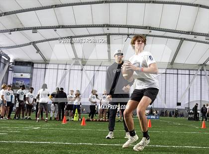 Thumbnail 2 in Jaguars QB Skills Challenge photogallery.