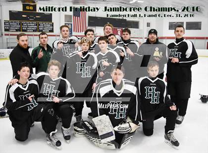 Thumbnail 1 in JV: Hamden Hall vs. Hand (Milford Holiday Jamboree Division B Final) photogallery.