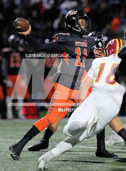 Thumbnail 3 in Liberty vs Pittsburg (CIF NCS D1 Semifinal) photogallery.