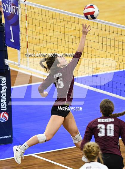 Thumbnail 3 in Fleming vs Merino (CHSAA 1A Semifinal) photogallery.