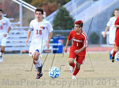 Thumbnail 2 in Jacksonville vs. Marvin Ridge (NCHSAA 3A Final) photogallery.