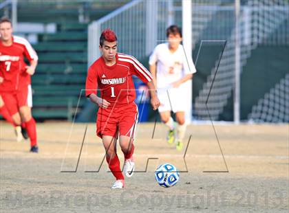 Thumbnail 3 in Jacksonville vs. Marvin Ridge (NCHSAA 3A Final) photogallery.