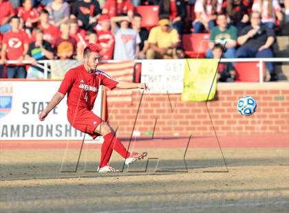 Thumbnail 1 in Jacksonville vs. Marvin Ridge (NCHSAA 3A Final) photogallery.