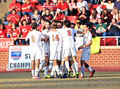 Thumbnail 1 in Jacksonville vs. Marvin Ridge (NCHSAA 3A Final) photogallery.