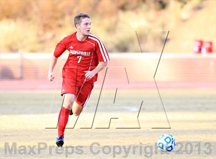 Thumbnail 3 in Jacksonville vs. Marvin Ridge (NCHSAA 3A Final) photogallery.