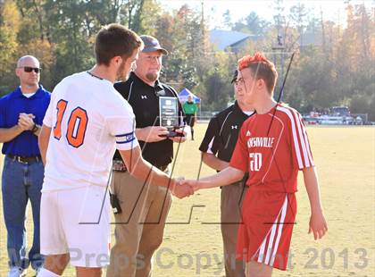 Thumbnail 3 in Jacksonville vs. Marvin Ridge (NCHSAA 3A Final) photogallery.