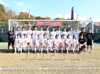 Thumbnail 1 in Jacksonville vs. Marvin Ridge (NCHSAA 3A Final) photogallery.