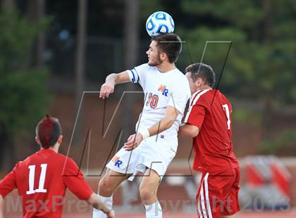 Thumbnail 2 in Jacksonville vs. Marvin Ridge (NCHSAA 3A Final) photogallery.