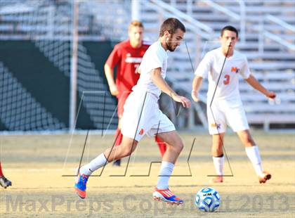 Thumbnail 1 in Jacksonville vs. Marvin Ridge (NCHSAA 3A Final) photogallery.